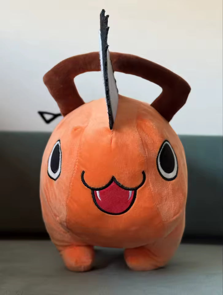 Pochita Original Chainsaw Man Plush Toy – Soft, Cuddly, and Collectible 🧡