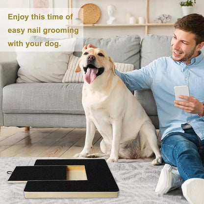 PawTrim Treat Board™ – Stress-Free Dog Nail File Toy