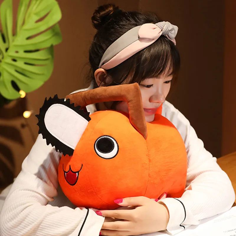 Pochita Original Chainsaw Man Plush Toy – Soft, Cuddly, and Collectible 🧡
