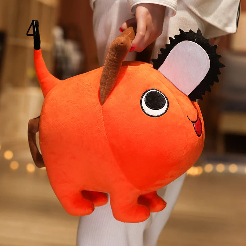 Pochita Original Chainsaw Man Plush Toy – Soft, Cuddly, and Collectible 🧡