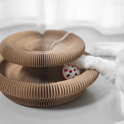 Mantiene a tu gatos entretenido y protege tus muebles - Juguete Kitty Kurlz