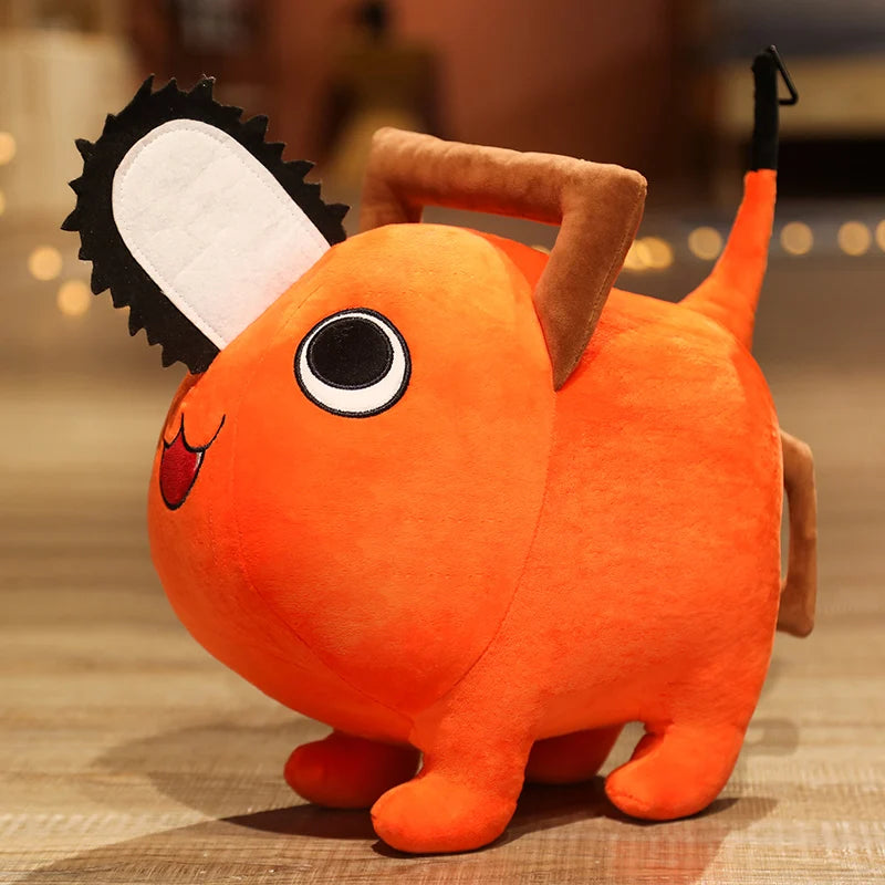Pochita Original Chainsaw Man Plush Toy – Soft, Cuddly, and Collectible 🧡