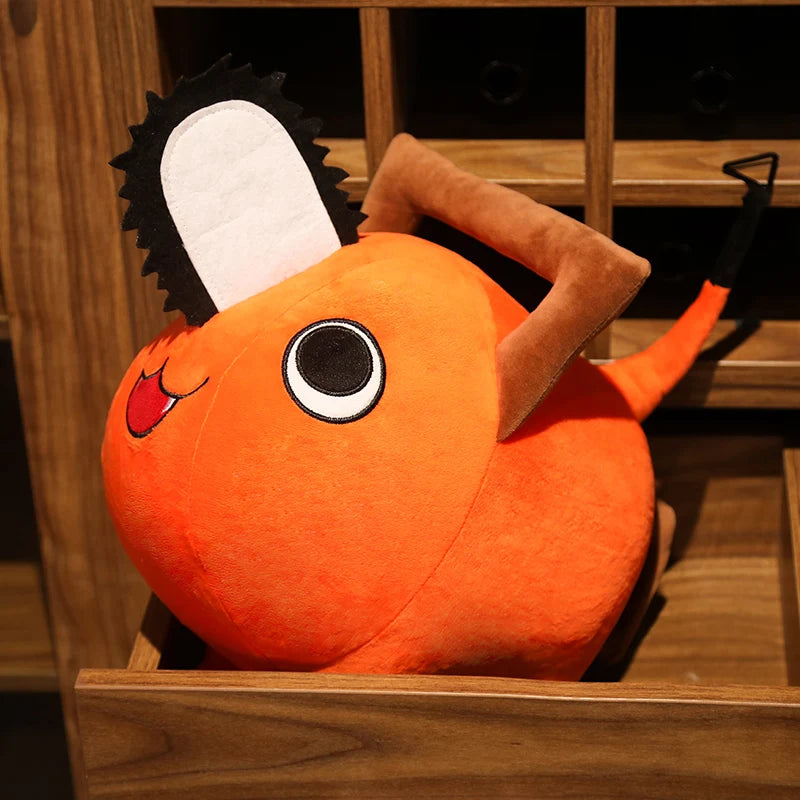 Pochita Original Chainsaw Man Plush Toy – Soft, Cuddly, and Collectible 🧡